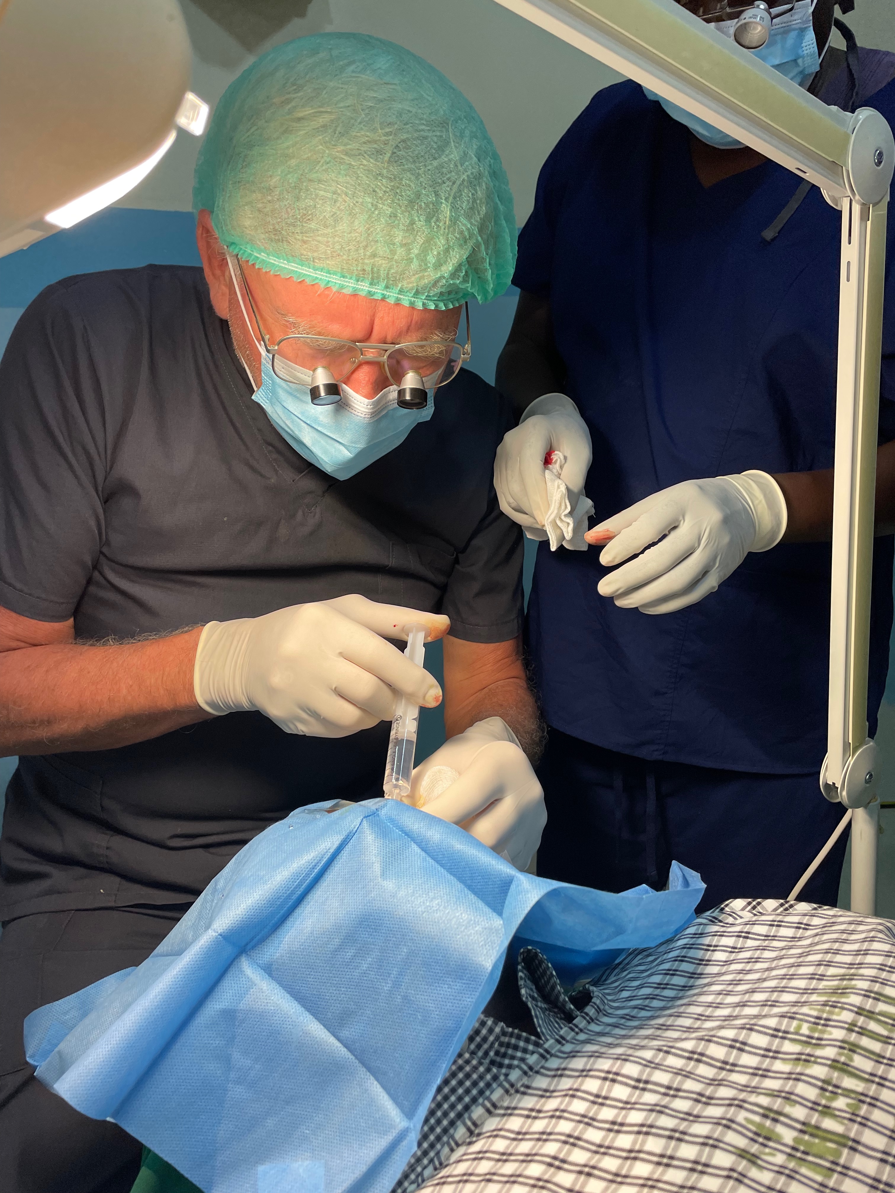 Voorbereiding oculoplastische chirurgie